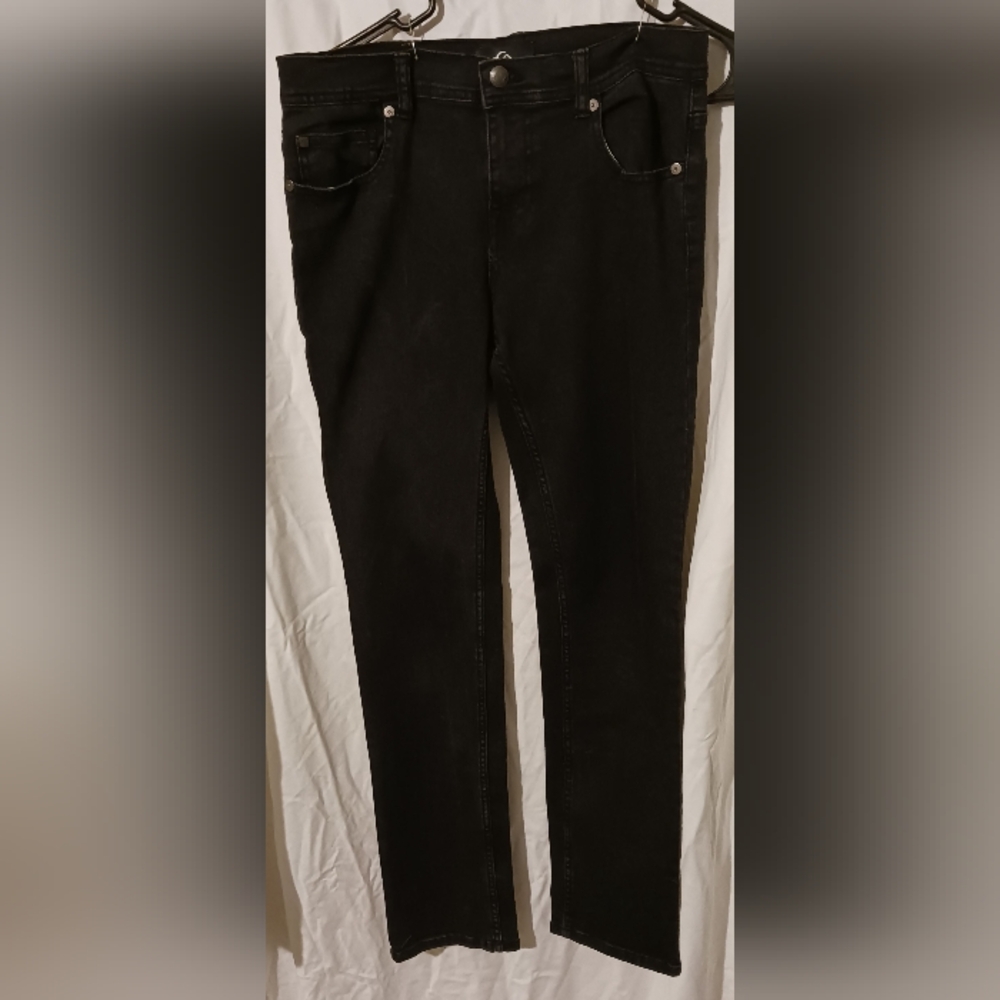 Quiksilver Black Denim 5-Pocket Jeans, size 27